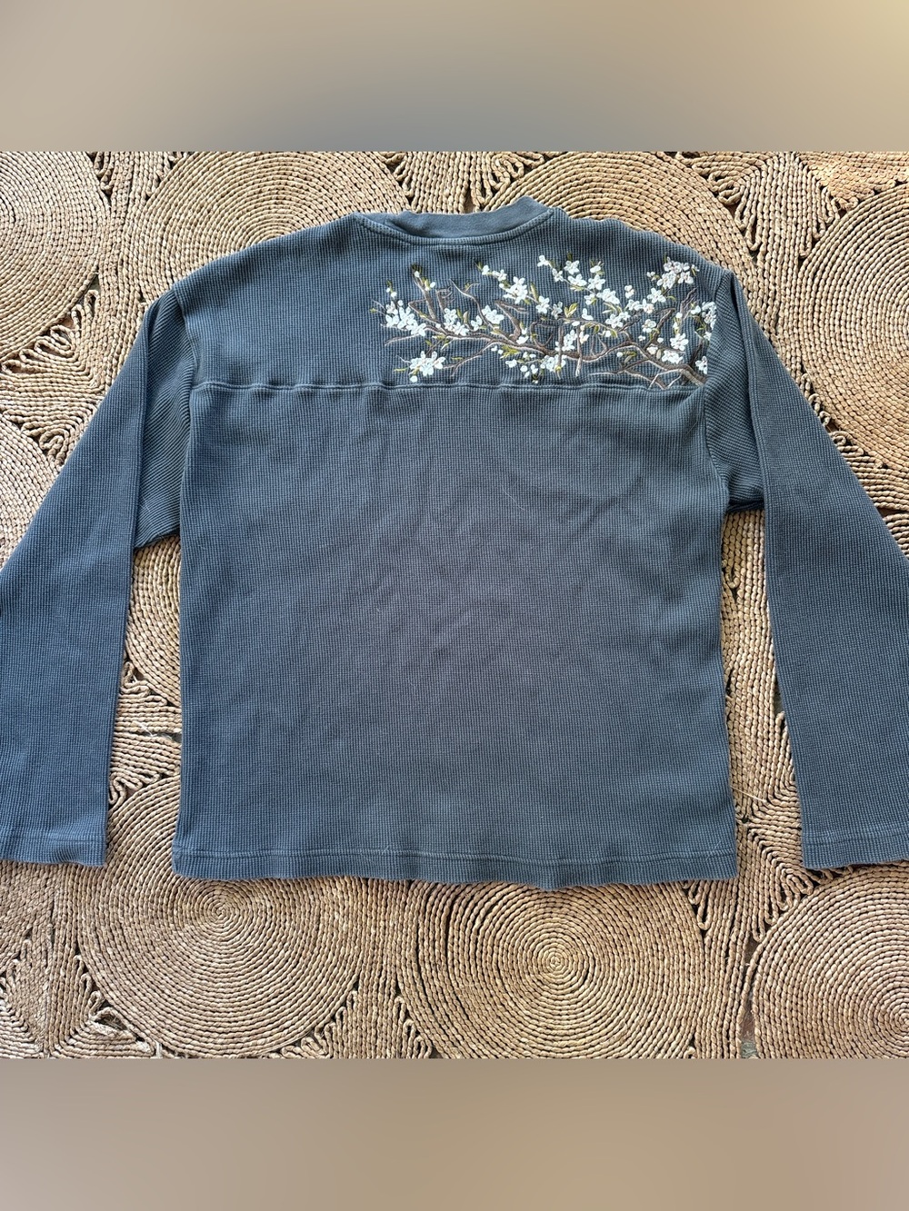 Derschutze Waffle Long Sleeve Shirt, Medium